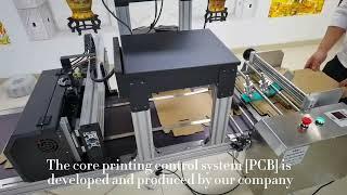 Single pass printing machine, inkjet printer