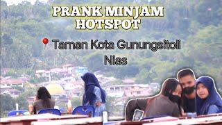 Prank Minjam Hotspot Auto Baik Cewek Nias #tamankotagunungsitoli #cewekcantik #nias