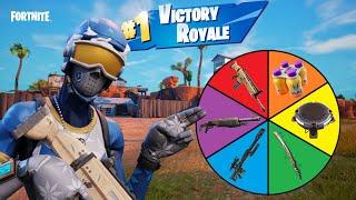 I Let the Fortnite Reload Wheel Choose My Weapons… (Bad Idea!)