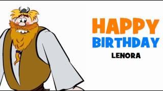 HAPPY BIRTHDAY LENORA!