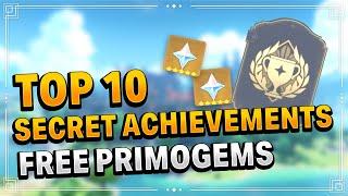 Genshin Impact Secret Achievements Free 200+ Primogems