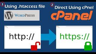 How to Auto Fix http:// and https:// Redirect - Using cPanel And .htaccess File