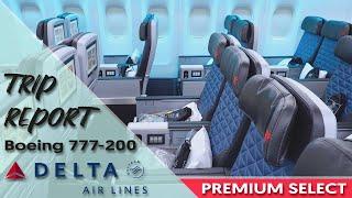 TRIP REPORT | DELTA 777-200 | PREMIUM SELECT | ATLANTA - PARIS (Is it worth the price?)