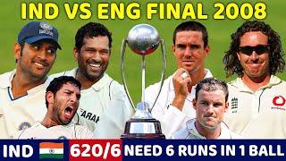 India v England 2008 09 1st Test highlight FULL MATCH HIGHLIGHTS MOST THRILLING EVERZAHEER KHAN