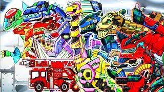 Dino Robot Dino Corps 2 Full (10 Robots) | Eftsei Gaming