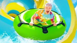 Hiding In A WATERSLIDE To CHEAT In HIDE & SEEK!