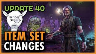 🩸Pillar of Nirn is NERFED…But is it still good? | Update 40 Item Set Changes 