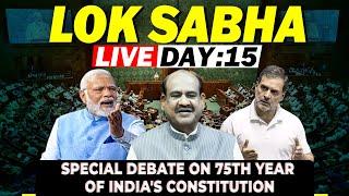 LIVE: Parliament Session | Debate on 75 Years of Constitution in Lok Sabha | PM Modi | Rahul Gandhi