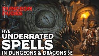 Five Underrated Spells in Dungeons and Dragons 5e