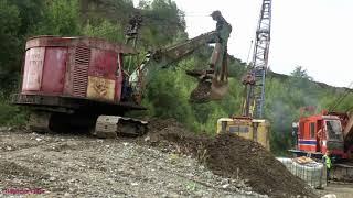 Vintage Excavators at Work - Threlkeld.