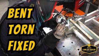 Fixing a Crashed Aluminum Boat Ladder: Watch This TIG Welding Repair in Action! @arccaptain-weld