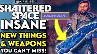 Don't Miss These NEW Weapons, Companions & More in Starfield Shattered Space! (Starfield DLC Tips)