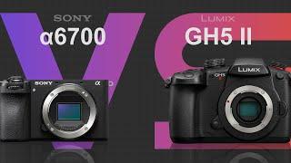 Sony alpha a6700 vs Panasonic Lumix GH5 II