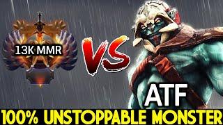 ATF [Huskar] 100% Unstoppable Monster Delete Top 1 Rank Dota 2