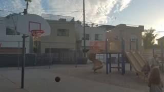 Basketball Trick Shot | Playground | Aiden B Legendary