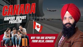 Canada Airport Deport Problem | International Students Face Deportation From Canada Due to New Rules