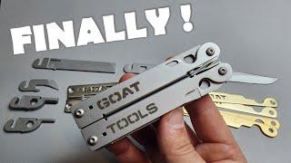 Modular multitools are the future.  (First look at the GOAT Tool)