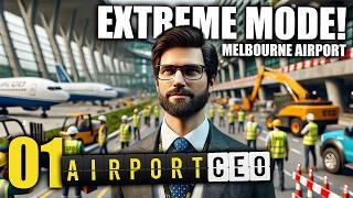 Airport CEO in Extreme Mode! Starting with $500k | Melbourne Airport Ep 1 | Airport CEO