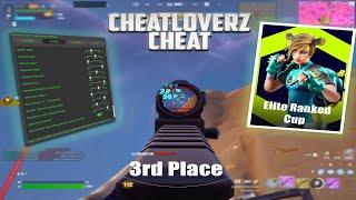 How I Came 3rd Place With Cheats (Ft. CheatLoverz) (Elite Ranked Cup)