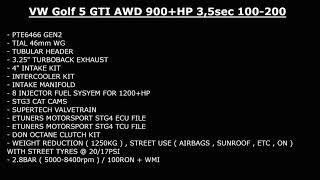 VW GOLF V AWD 900hp  by Autospeed
