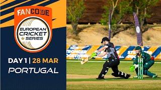  FanCode European Cricket Series Portugal, 2022 | Day 1 | T10 Live Cricket