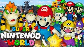 Mario and Luigi Go To Super Nintendo World! - Super Mario Richie