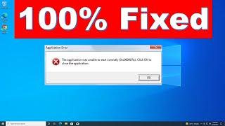The application was unable to start correctly 0xc0000007b Fix! (2022)