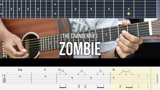 Zombie - The Cranberries | EASY Guitar Tutorial - Guitar Lessons TAB