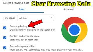 How To Delete Browsing Data in Google Chrome