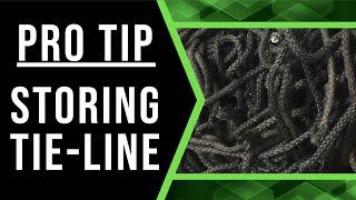 Pro Tip: Channing Schreyer | Storing Tie-Line