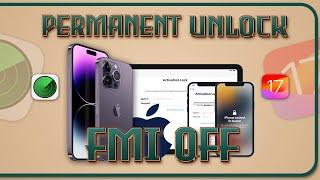 PERMANENT UNLOCK iCloud Any iPhone/iPads [One Click FMI OFF] Till 15 Series || iOS16/17