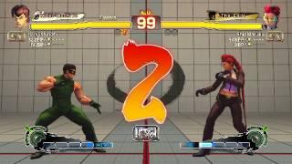 Omega USFIV: Fei Long (me) vs Viper (ShinMaruku)