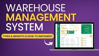 What is Warehouse Management System | WMS Software | Functions & Benefits of WMS | How WMS works