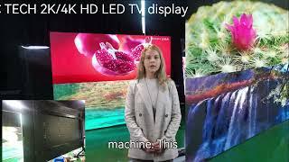 Indoor smart TV  led TV display  from GC TECH