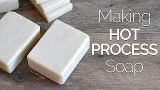 Making Hot Process Soap with Recipe | MO River Soap