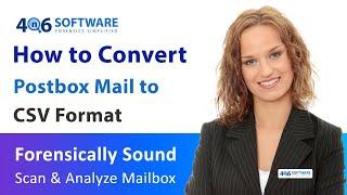 How to Convert PostBox Mail to CSV Format – Professional Solution