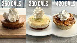 High Protein, Low Calorie Single Serving Pies | Pumpkin, Key Lime, Apple