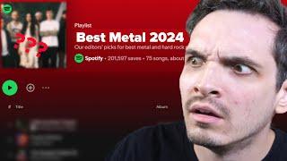 Spotify's Best Metal of 2024 is SHOCKING!