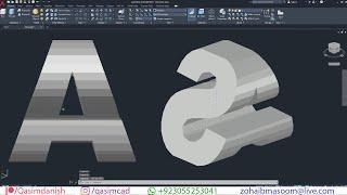 Double Letters in Single Object using AutoCAD