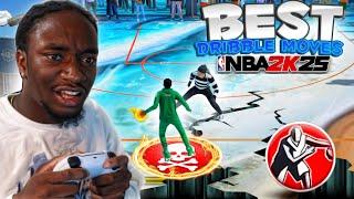 THE BEST DRIBBLE MOVES FOR TALL BUILDS ON NBA 2K25! FASTEST ANIMATIONS & COMBOS (6'5 & UP)