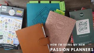 How I'm Using My Weekly & Daily Passion Planners