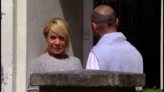 Eastenders Sharon and teddy watch Raymond and Denise moving in with yolande scene