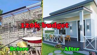 120k lang may bahay kana | low budget house design | 120k house design |  30sqm smallhouse