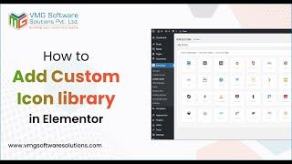 How to Add Custom Icon library in Elementor pro