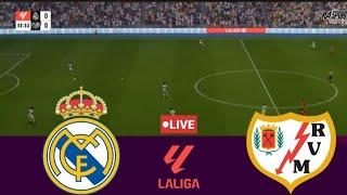 [Live] Real Madrid vs Rayo Vallecano La Liga 24/25 Full Match - Video Game Simulation