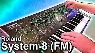 ROLAND SYSTEM-8 | FM synthesis w/ Dustin Good, Roland Product Specialist 【SYNTH DEMO】