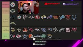 NFL TRADES ARE HUGE!! GENO??? 2025 RANKING NFL TEAMS Multistreaming on Twitch, Tiktok and Youtube!