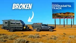 BREAKING our New Caravan On The OODNADATA TRACK