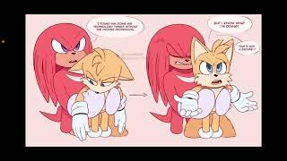 Sonic Comic Dub: Knuckles Guards Tails!