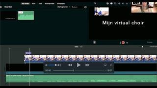 Virtual Choir: maken met Imovie (instructie)